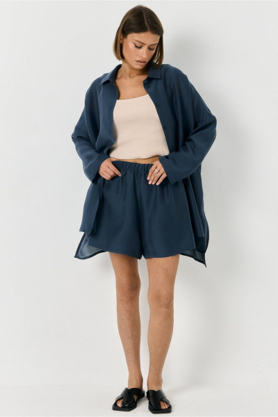 Рубашка, шорты ATTIKA A3332 синий - фото 13