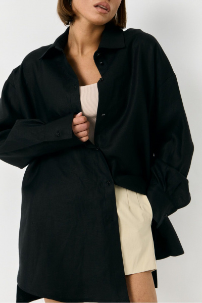 Рубашка ATTIKA A3337 черный - фото 7