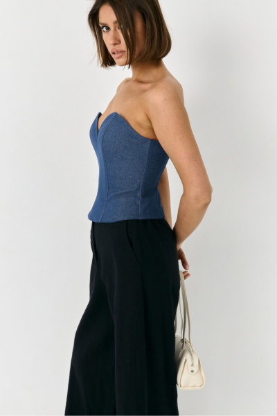 Топ ATTIKA A3350 синий - фото 10