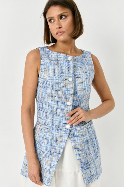 Жилет ATTIKA A3369 голубой - фото 7