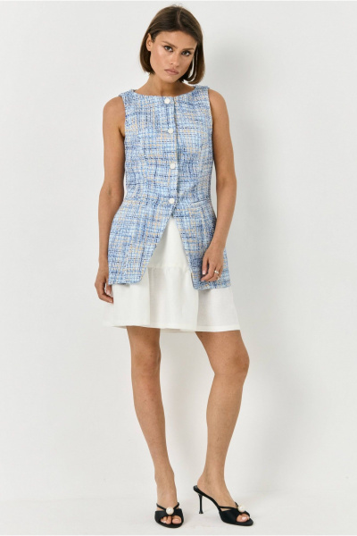 Жилет ATTIKA A3369 голубой - фото 1