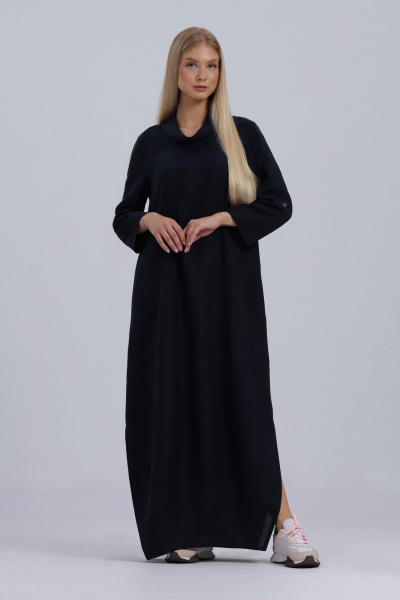 Платье Полинушка 378лв синий_светлый - фото 1