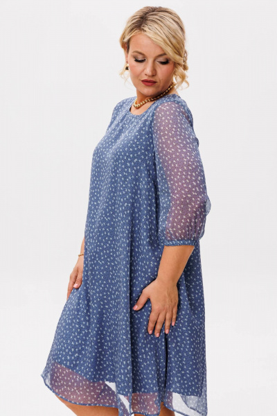 Платье Anastasia 917.4 голубой - фото 10