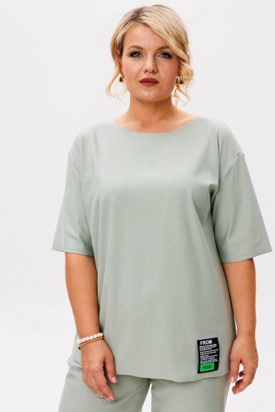 Майка, шорты Anastasia 1220 мята - фото 22