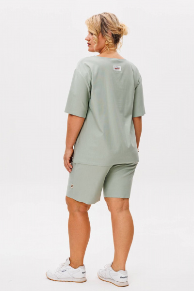 Майка, шорты Anastasia 1220 мята - фото 10
