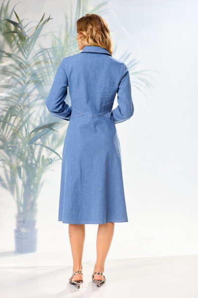 Платье Laikony L-312-1 голубой - фото 10