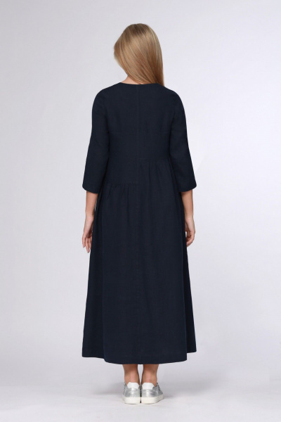 Платье Полинушка 437/2 темно-синий  - фото 7