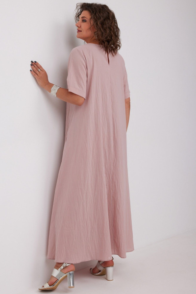 Платье BegiModa 1049 пыльная_роза - фото 13