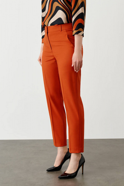 Брюки Nelva 3933 терракотовый - фото 7