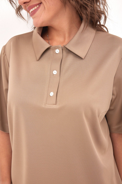 Блуза, брюки BegiModa 3094 визон - фото 7