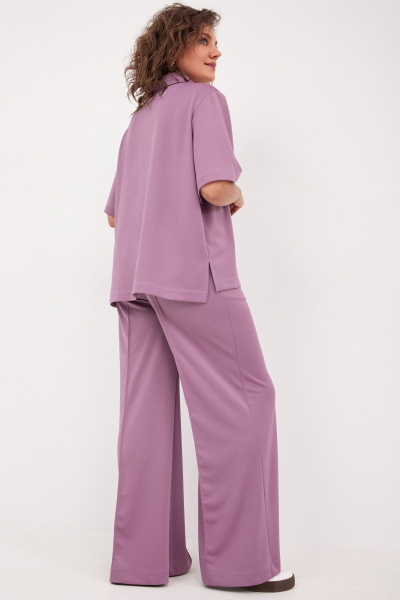 Блуза, брюки BegiModa 3094 виноград - фото 9