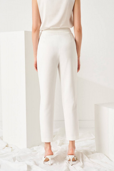 Брюки Nelva 3977 молочный - фото 10