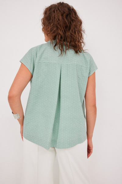 Блуза BegiModa 4125 шалфей - фото 16