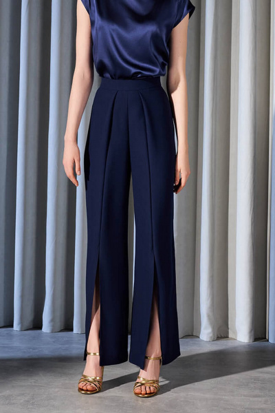 Брюки Nelva 31000 синий - фото 4