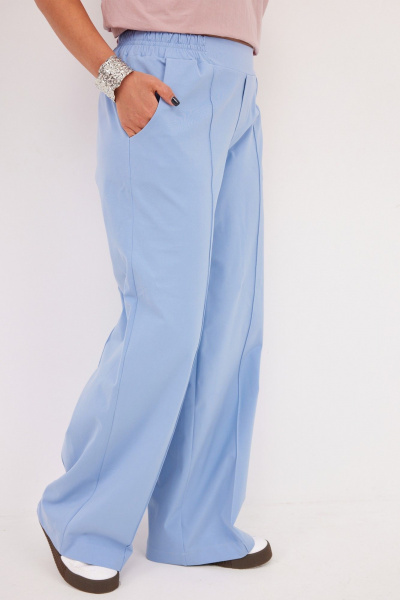 Брюки BegiModa 6065 голубой - фото 16