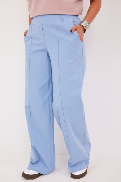 Брюки BegiModa 6065 голубой - фото 13