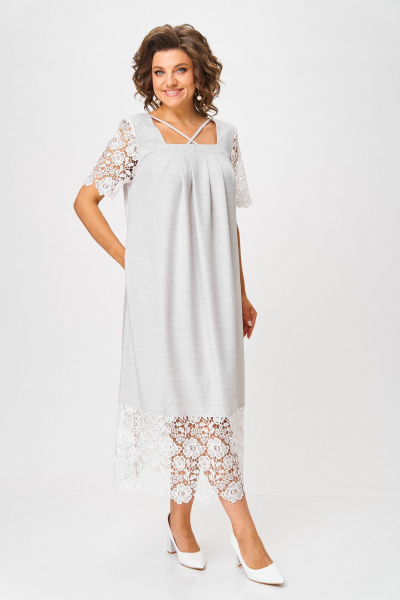 Платье Svetlana-Style 2213 серый - фото 7