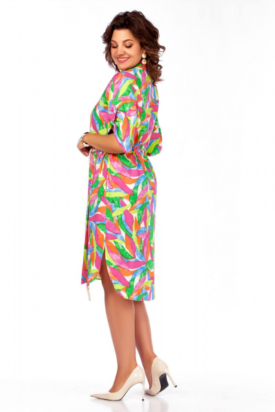 Платье Ольга Стиль С-927 мультиколор - фото 16