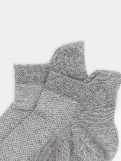 Носки Mark Formelle 102C-137/22102C-1 серый_меланж_рис.137 - фото 3