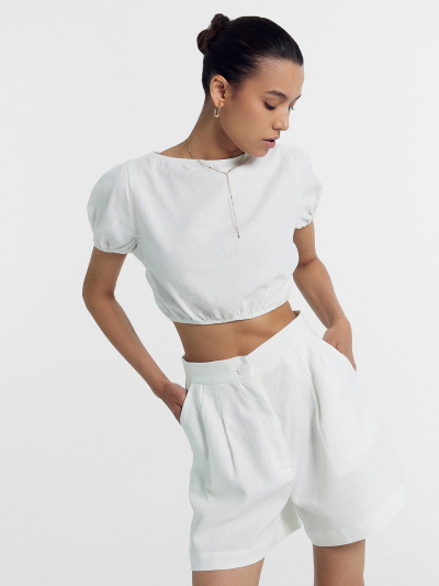 Шорты Mark Formelle 132340/24-27496Ц-9 белый - фото 1