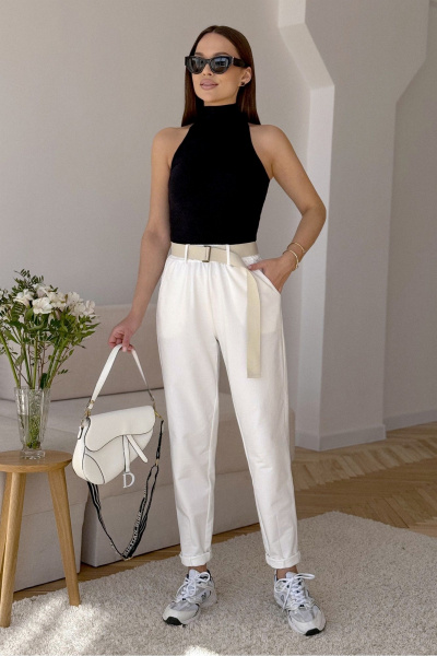 Брюки Rumoda 2256 молочный - фото 1