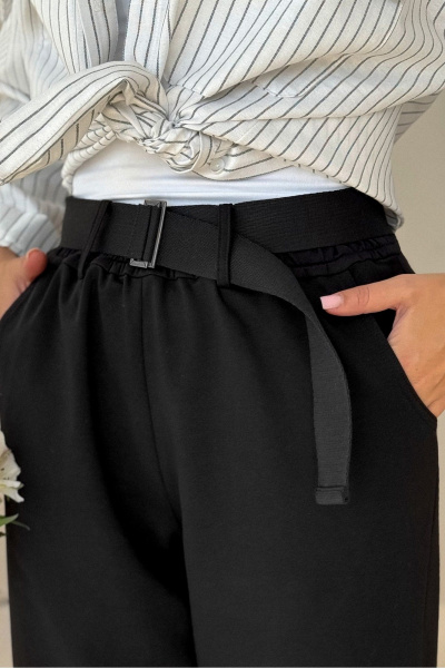 Брюки PRATA wear S034 черный - фото 11