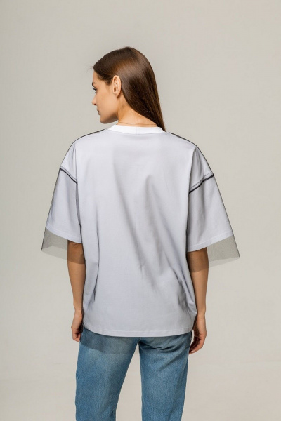 Футболка Atelero 1122 белый - фото 9