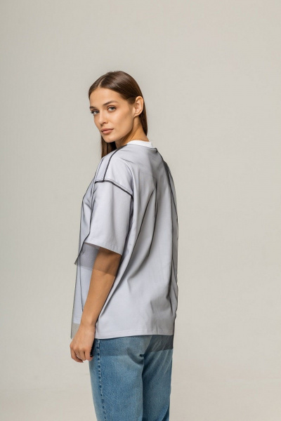 Футболка Atelero 1122 белый - фото 7