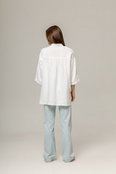 Рубашка Atelero 1124 белый - фото 5