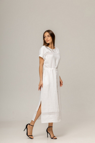 Платье Atelero 1128 белый - фото 3