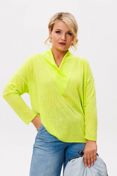 Блуза Anastasia 1209.1 лаймовый - фото 1
