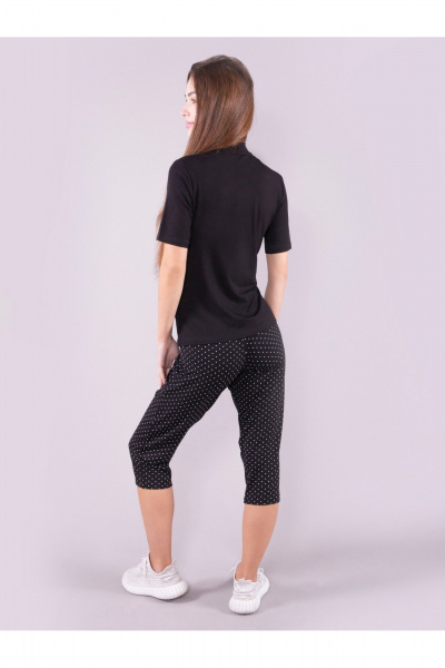 Капри 8 Марта 144680- 5С5129Д40-158,164 набивной_черный - фото 9