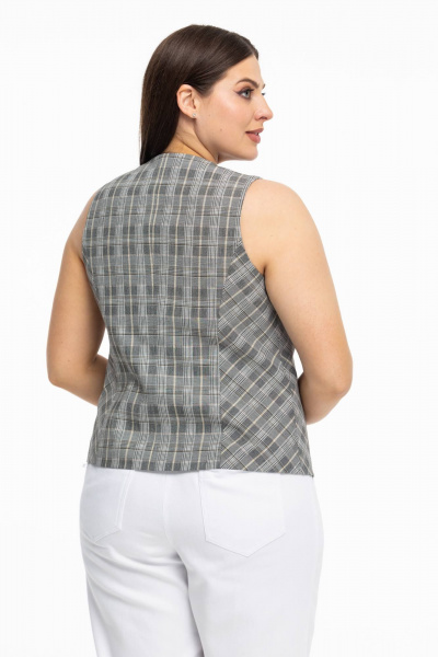 Жилет Avila 0971 серый - фото 7