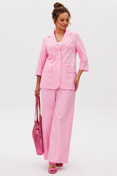 Брюки, жакет Mubliz 260 розовый - фото 33