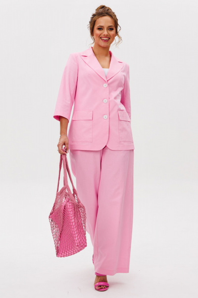 Брюки, жакет Mubliz 260 розовый - фото 31