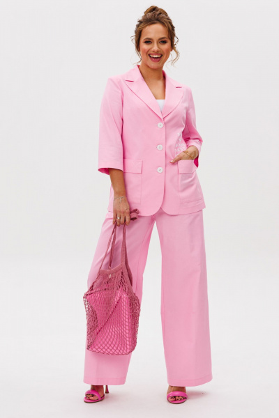 Брюки, жакет Mubliz 260 розовый - фото 28