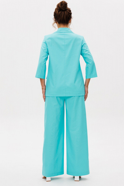 Брюки, жакет Mubliz 260 голубой - фото 19