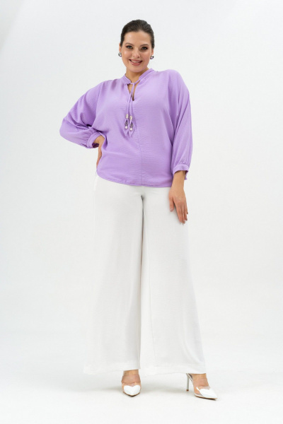 Блуза Andina 128-1 лаванда - фото 17