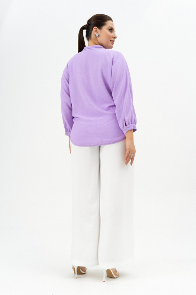 Блуза Andina 128-1 лаванда - фото 11