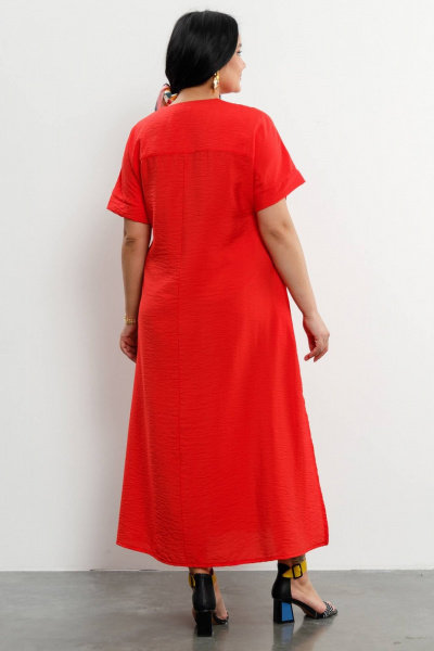 Платье Romgil РТ0061-ВИ4 алый - фото 2