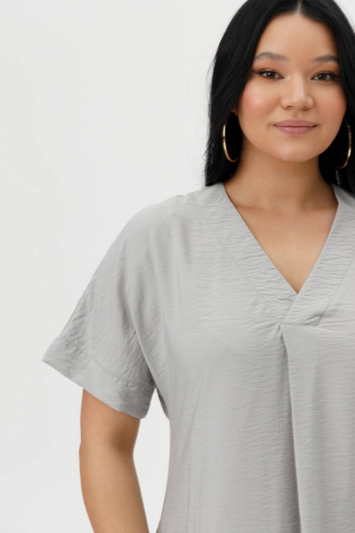 Платье Romgil РТ0061-ВИ4 жемчужный серый - фото 6