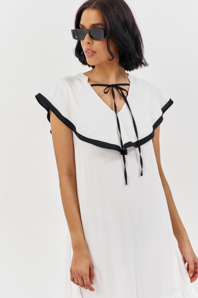 Платье FLAIM 1186 белый - фото 9