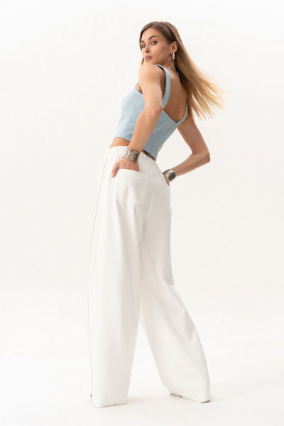 Топ Luna 230 голубой_джинс - фото 25