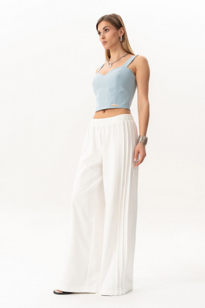 Топ Luna 230 голубой_джинс - фото 21