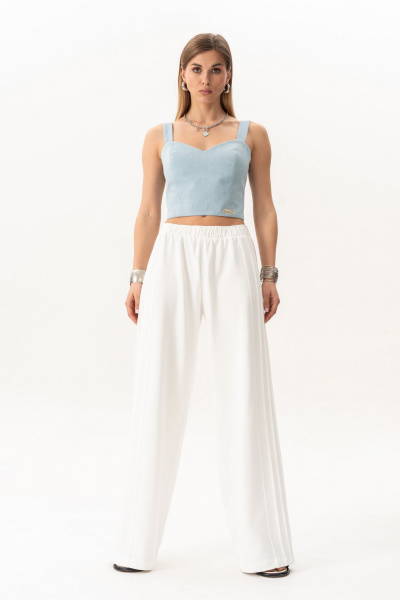 Топ Luna 230 голубой_джинс - фото 19