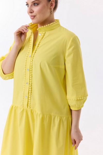 Платье SOVA 11289 желтый - фото 15