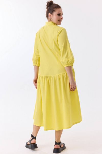 Платье SOVA 11289 желтый - фото 13