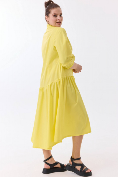 Платье SOVA 11289 желтый - фото 11