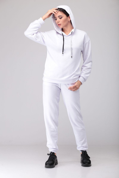 Брюки и худи костюм 2-ка из трикотажа для демисезона Fortuna ШЖ 695К - фото 3