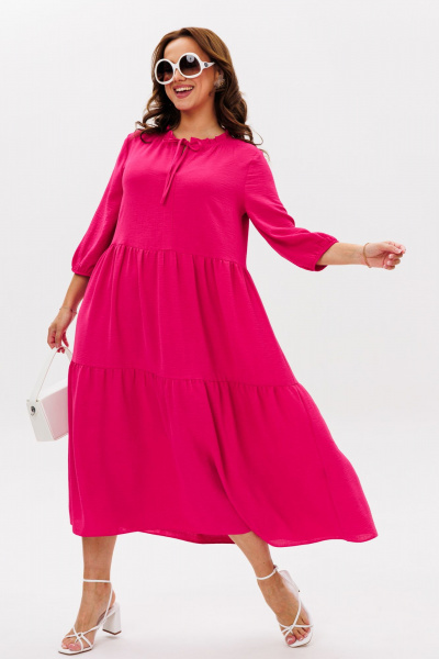 Платье Mubliz 270 фуксия - фото 39